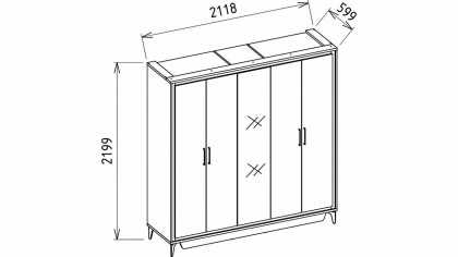 Set standard Dormitor Monaco BELLONA Set Dormitor