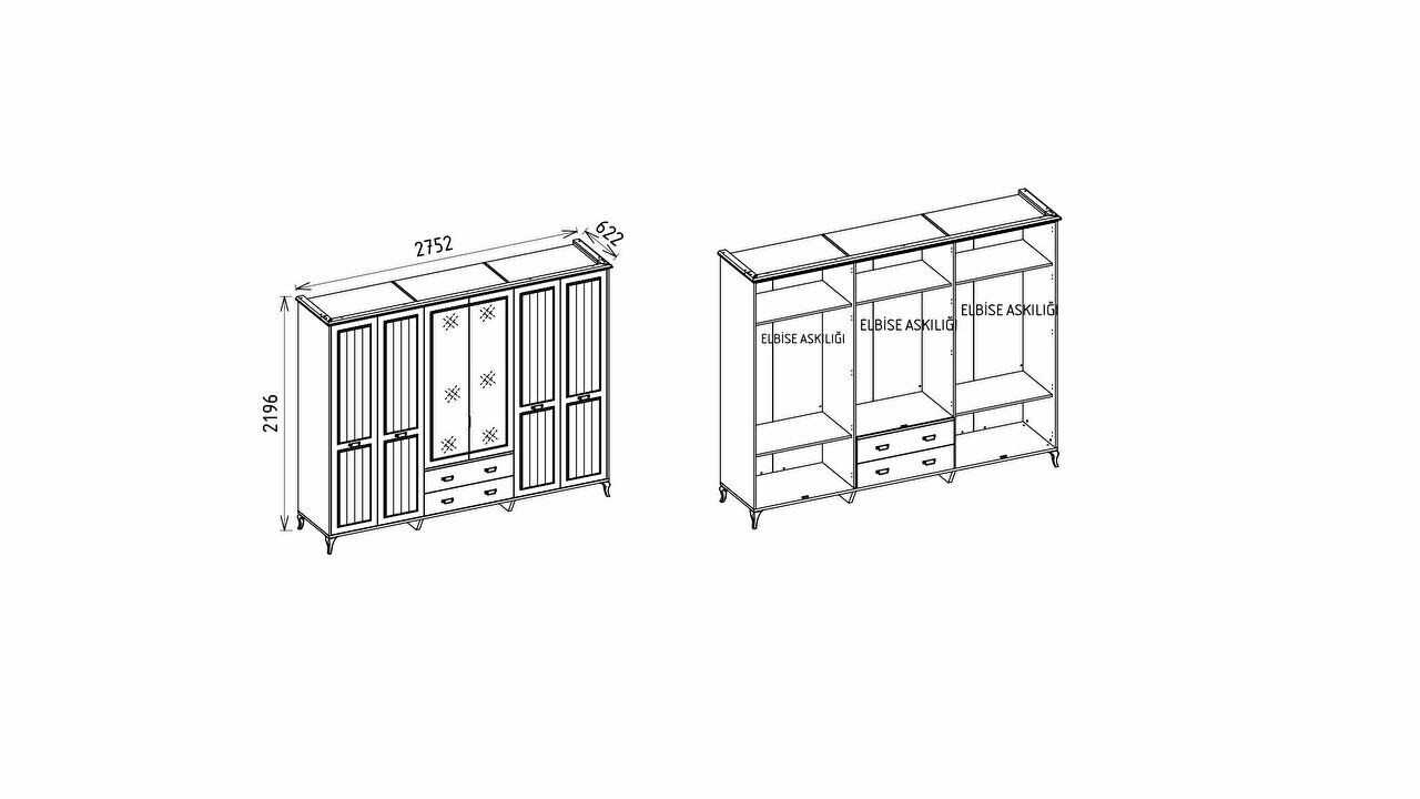 Set standard Dormitor Andera BELLONA Set Dormitor