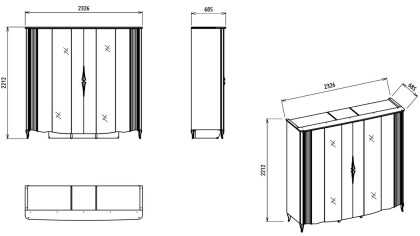 Set standard Dormitor Victor Set Dormitor