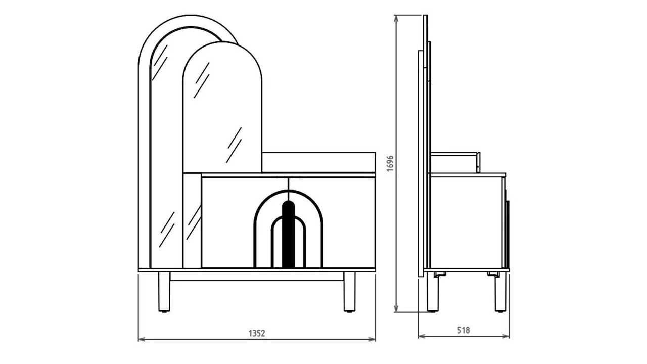 Set standard Dormitor Boheems Set Dormitor