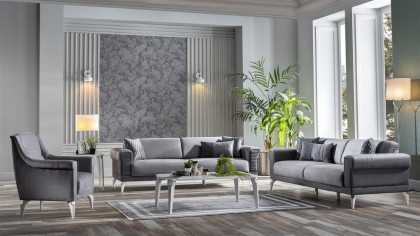 Set Canapea Extensibila Leny 3+1 BELLONA Seturi canapele