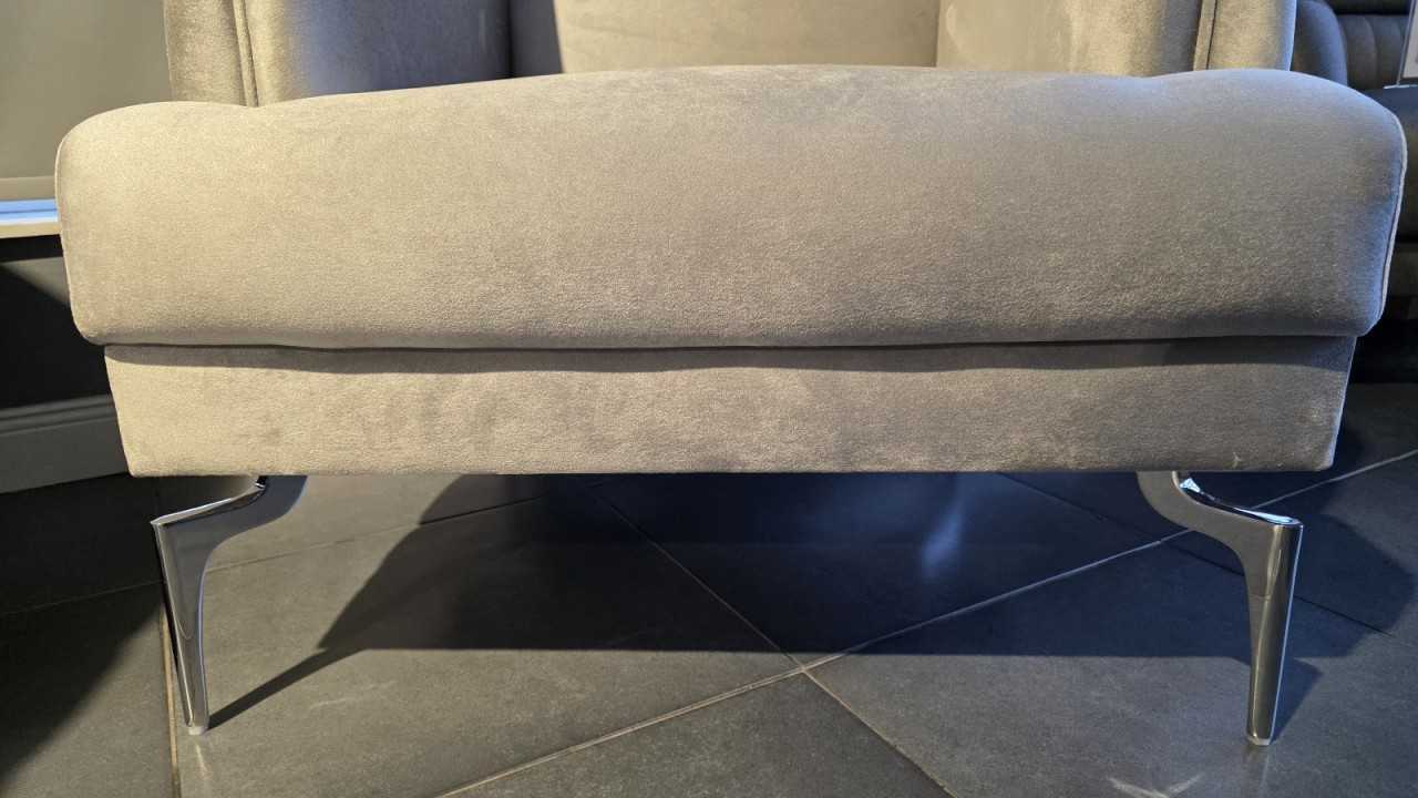 Fotoliu Montego, Gri, Culoare picior Crom, Promo BELLONA Fotolii - Fotolii TV SHOWROOM20MTE1A00200013
