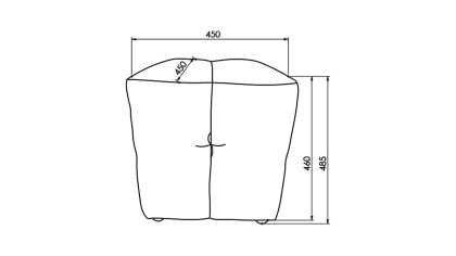 Taburet Claris BELLONA Taburet 23CRI10401E1E